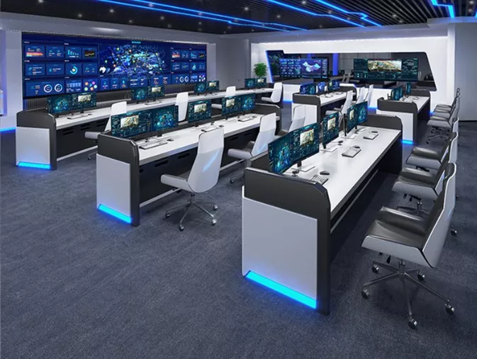コントロールルームモニタリングコンソール